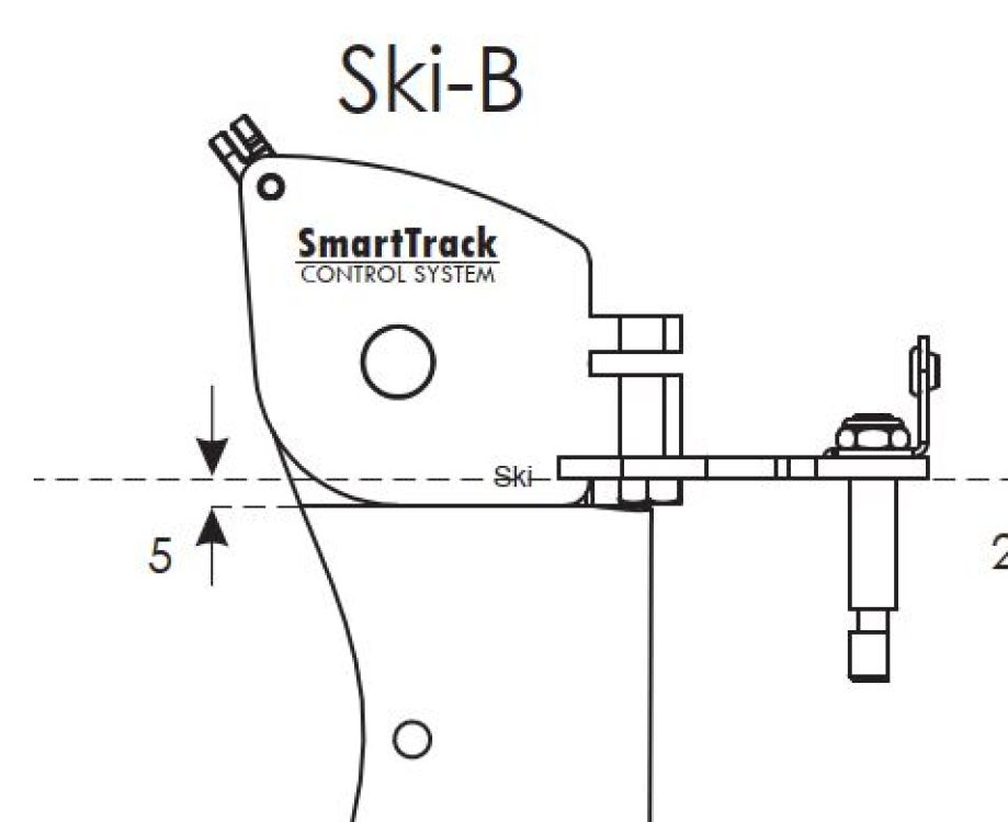 kajak ruder smarttrack ski oben montiert